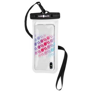 Case Mate Waterproof Pouch Fits Most Smartphones w/Detachable Lanyard NEW
